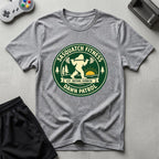 DreamMaker mockup — Sasquatch Dawn Patrol T-Shirt (sport-grey)
