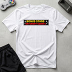 DreamMaker mockup — Saturday Squats T-Shirt (white)