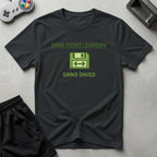 DreamMaker mockup — Save Point Sunday T-Shirt (black)