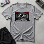 DreamMaker mockup — Security Footage Lifting T-Shirt (sport-grey)