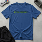 DreamMaker mockup — Still Pressing T-Shirt (royal)