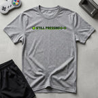 DreamMaker mockup — Still Pressing T-Shirt (sport-grey)