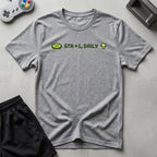 DreamMaker mockup — Str +1 T-Shirt (sport-grey)