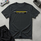 DreamMaker mockup — Str Points Max T-Shirt (black)