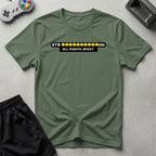 DreamMaker mockup — Str Points Max T-Shirt (military-green)