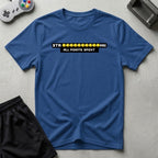 DreamMaker mockup — Str Points Max T-Shirt (royal)