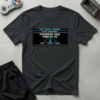 DreamMaker mockup — Stronger Than 25 T-Shirt (black)