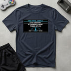 DreamMaker mockup — Stronger Than 25 T-Shirt (navy)