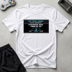 DreamMaker mockup — Stronger Than 25 T-Shirt (white)