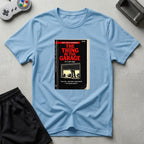 DreamMaker mockup — Thing In Garage T-Shirt (light-blue)
