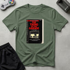 DreamMaker mockup — Thing In Garage T-Shirt (military-green)