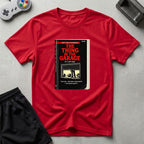 DreamMaker mockup — Thing In Garage T-Shirt (red)