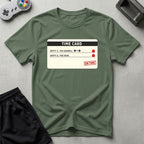 DreamMaker mockup — Time Card T-Shirt (military-green)