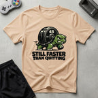 DreamMaker mockup — Turtle Mode T-Shirt (natural)