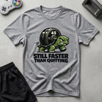 DreamMaker mockup — Turtle Mode T-Shirt (sport-grey)