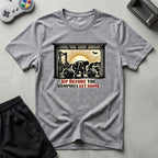 DreamMaker mockup — Up Before Vampires T-Shirt (sport-grey)