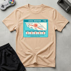DreamMaker mockup — Weather Report T-Shirt (natural)