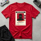 DreamMaker mockup — Yearbook Superlatives T-Shirt (red)