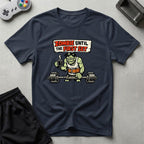 DreamMaker mockup — Zombie Until First Set T-Shirt (navy)