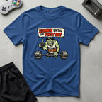 DreamMaker mockup — Zombie Until First Set T-Shirt (royal)
