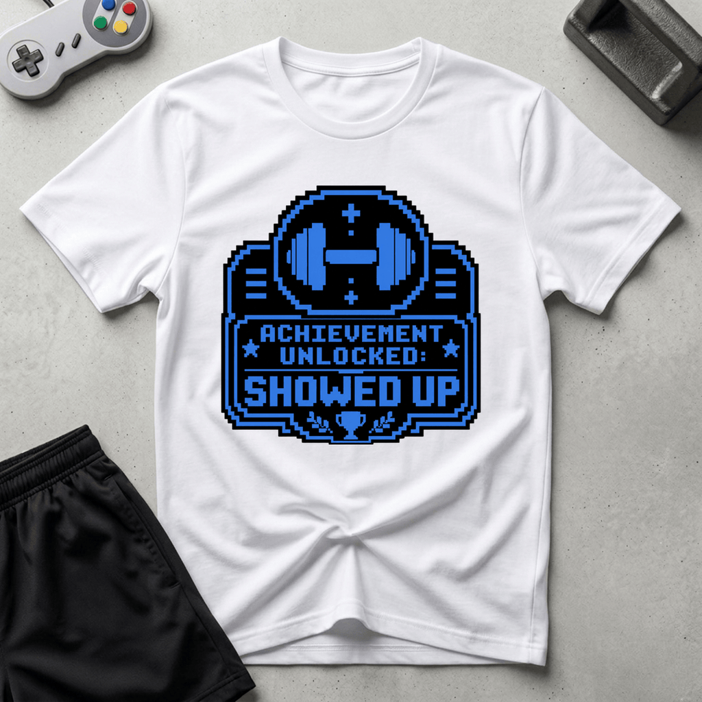 Achievement Unlocked T-Shirt - White