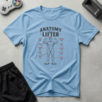 Lifter Anatomy T-Shirt - Light Blue