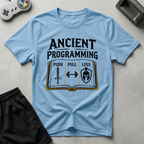 Ancient Programming T-Shirt - Light Blue