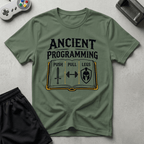 Ancient Programming T-Shirt - Military Green
