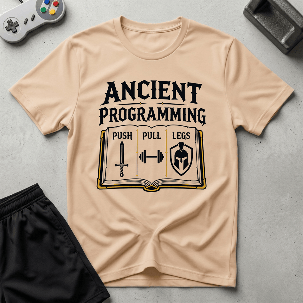 Ancient Programming T-Shirt - Natural