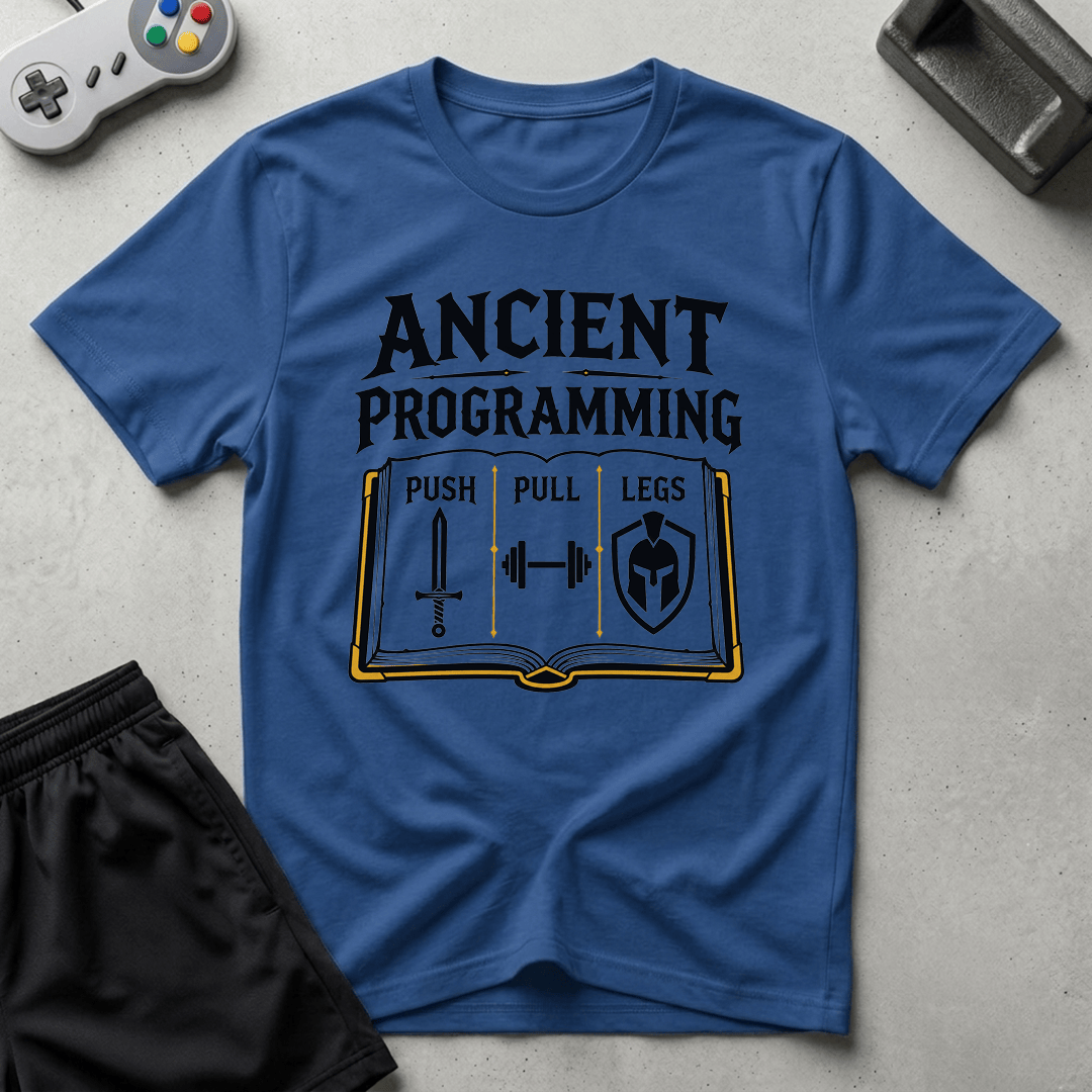 Ancient Programming T-Shirt - Royal