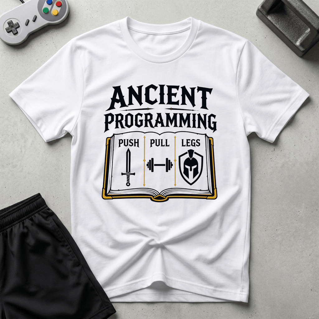 Ancient Programming T-Shirt - White