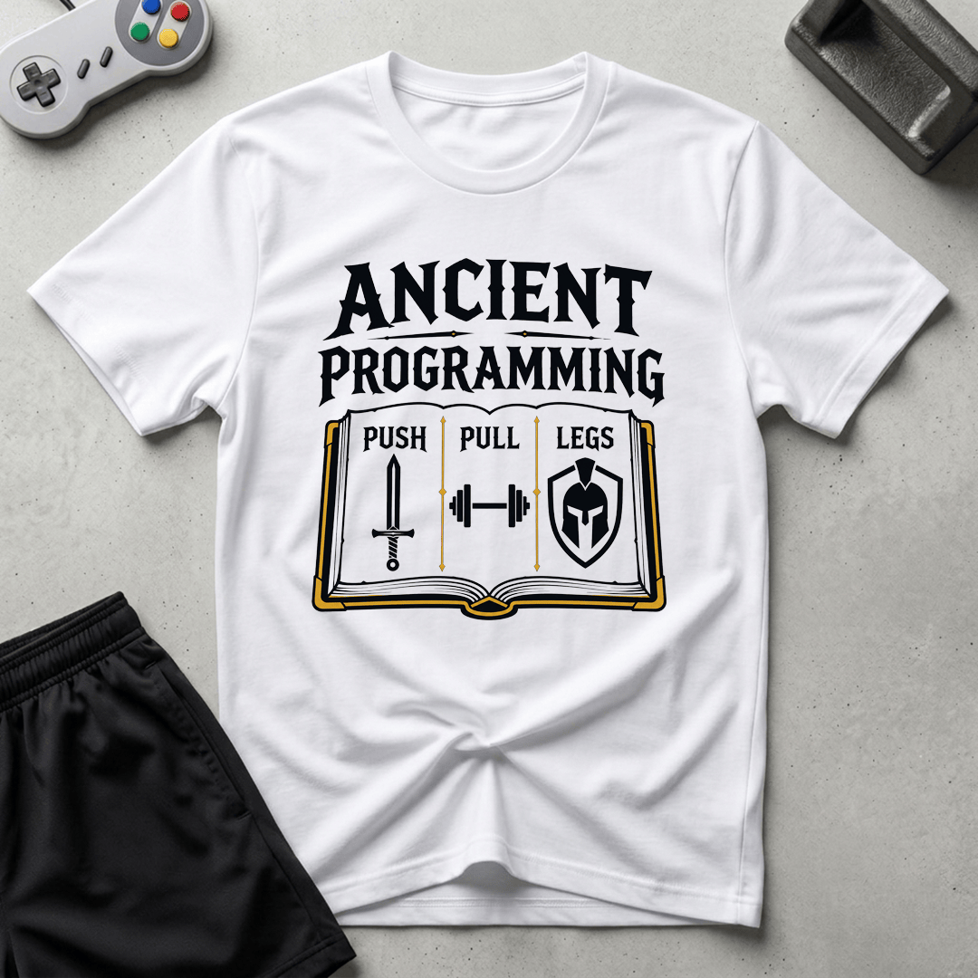 Ancient Programming T-Shirt - White