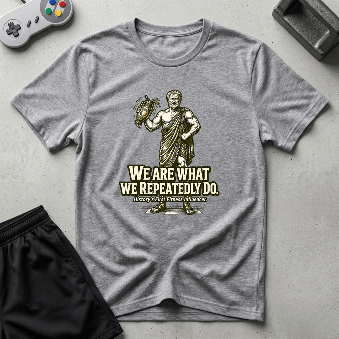 Aristotle Original Influencer T-Shirt - Sport Grey