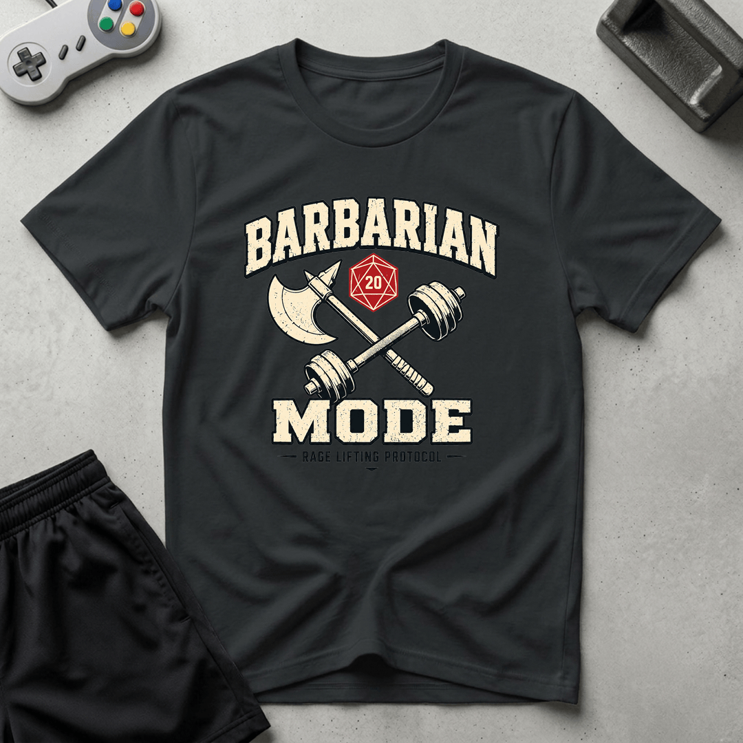 Barbarian Mode T-Shirt - Black