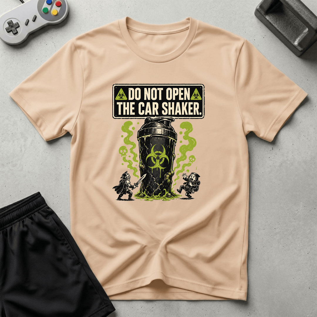 Biohazard Car Shaker T-Shirt - Natural
