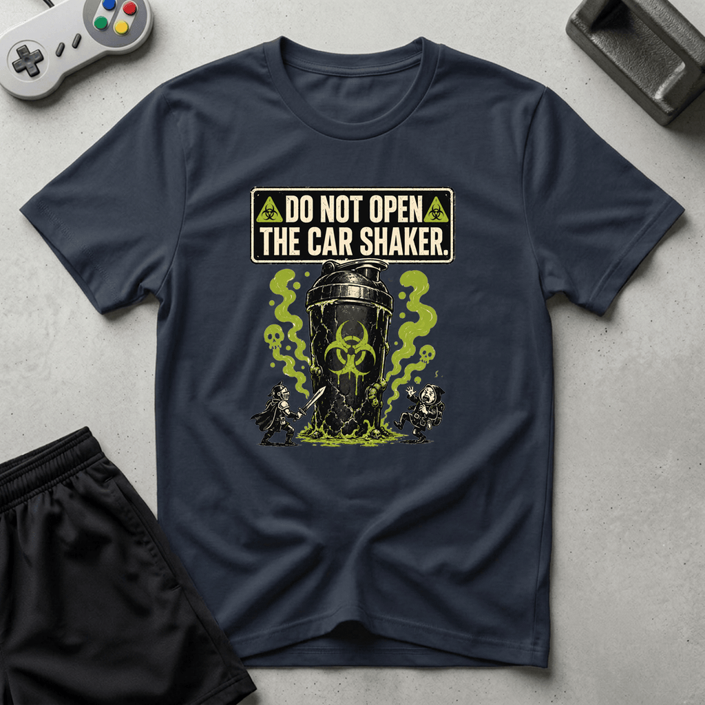 Biohazard Car Shaker T-Shirt - Navy