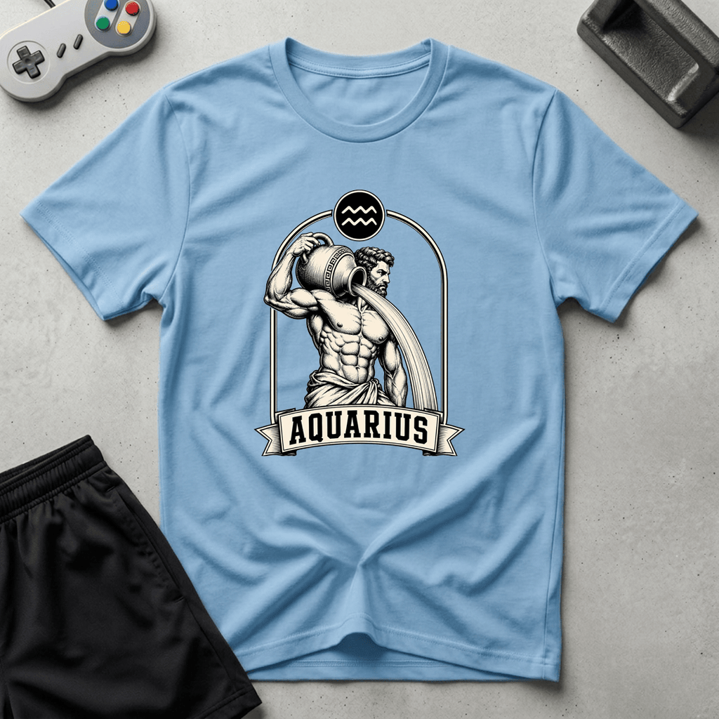 Buff Aquarius T-Shirt - Light Blue