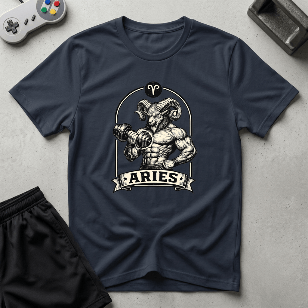 Buff Aries T-Shirt - Navy