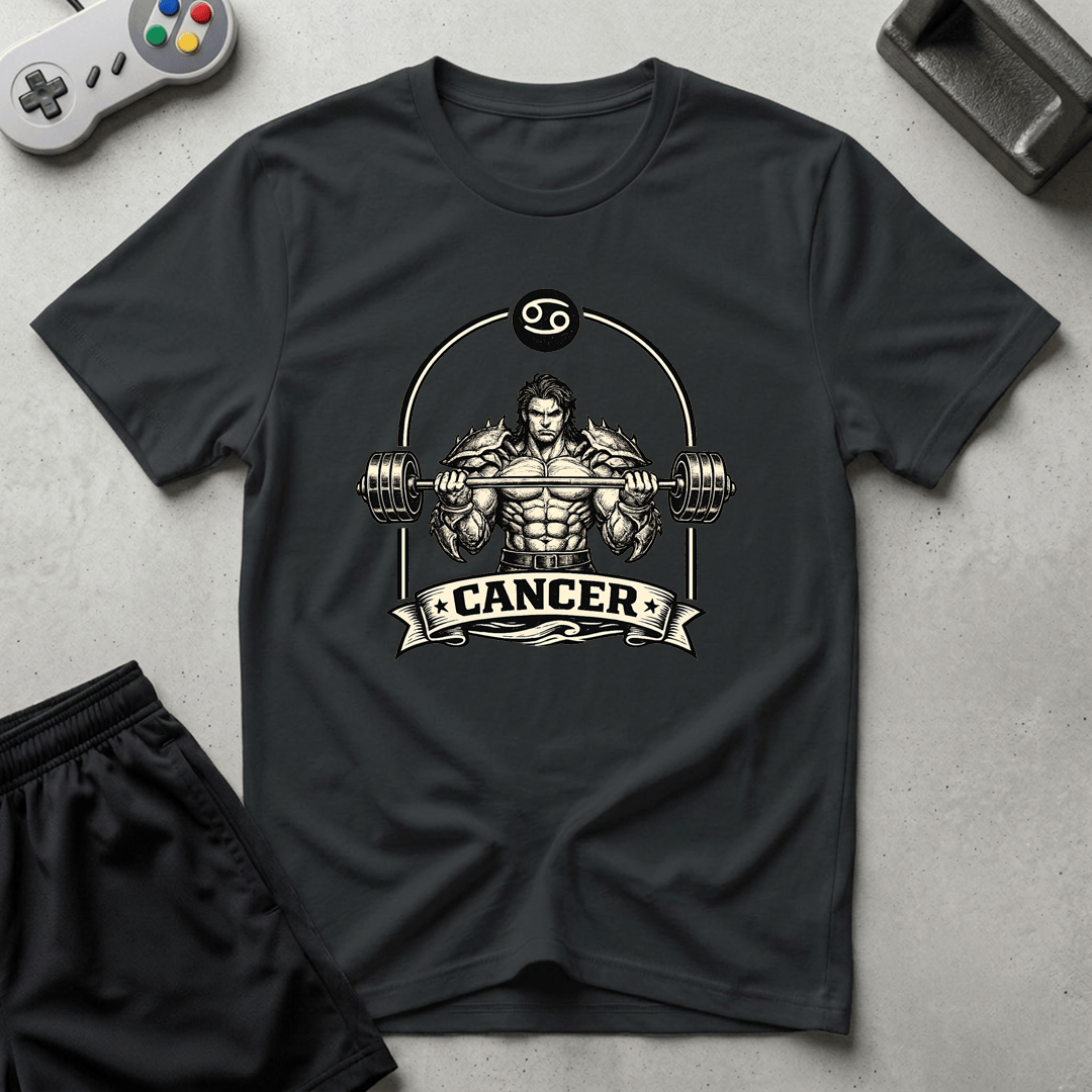 Buff Cancer T-Shirt - Black