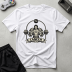 Buff Cancer T-Shirt - White