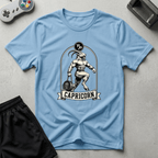 Buff Capricorn T-Shirt - Light Blue