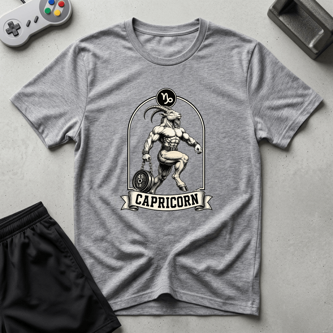 Buff Capricorn T-Shirt - Sport Grey
