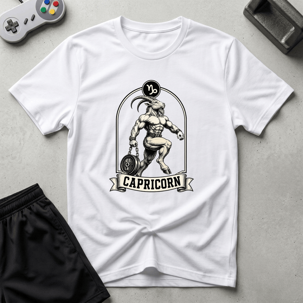 Buff Capricorn T-Shirt - White
