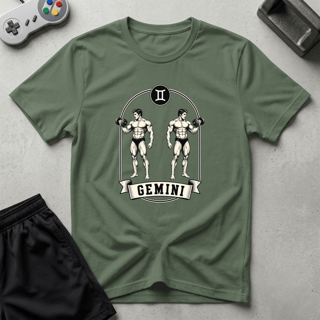 Buff Gemini T-Shirt - Military Green