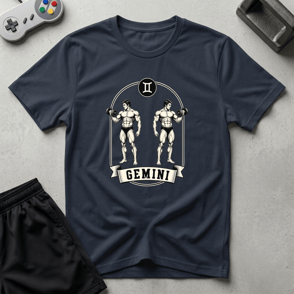 Buff Gemini T-Shirt - Navy