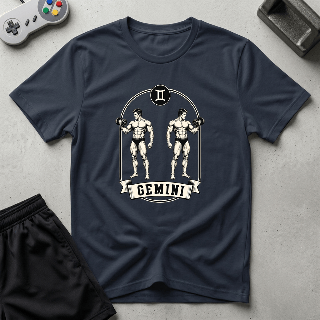 Buff Gemini T-Shirt - Navy