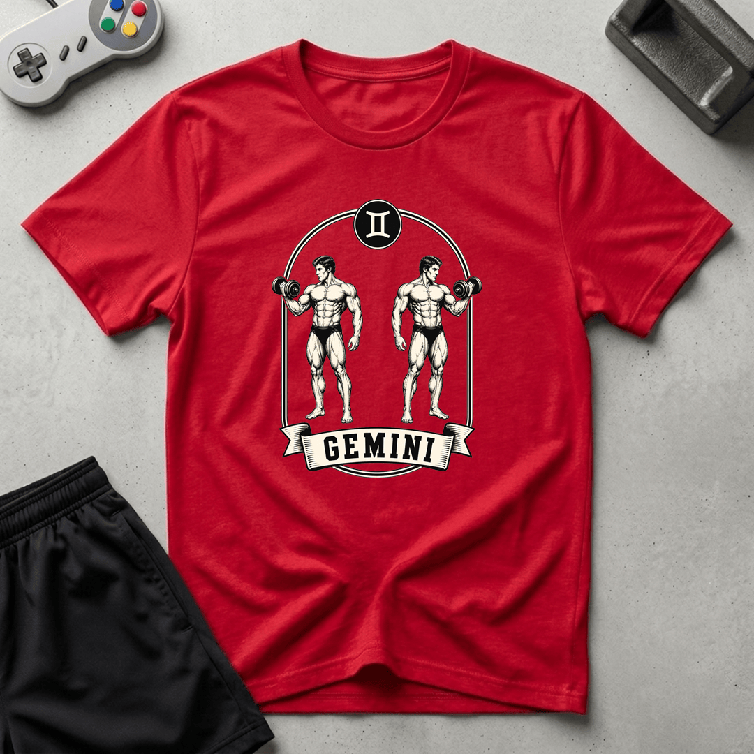 Buff Gemini T-Shirt - Red