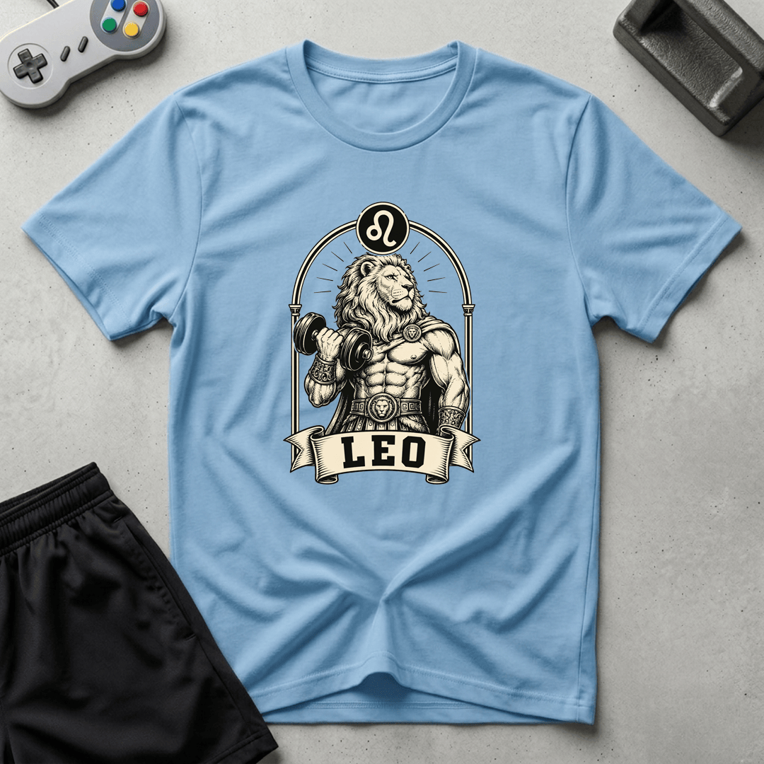 Buff Leo T-Shirt - Light Blue