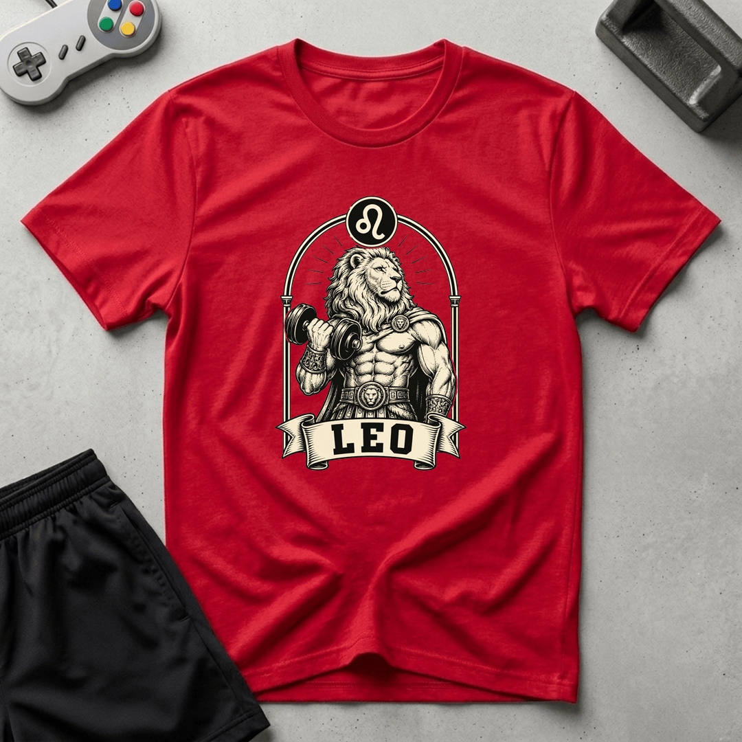 Buff Leo T-Shirt - Red