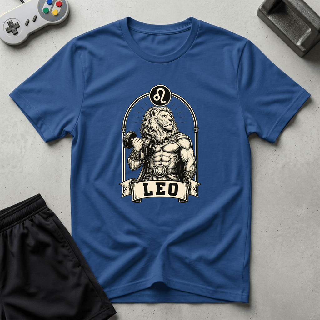 Buff Leo T-Shirt - Royal